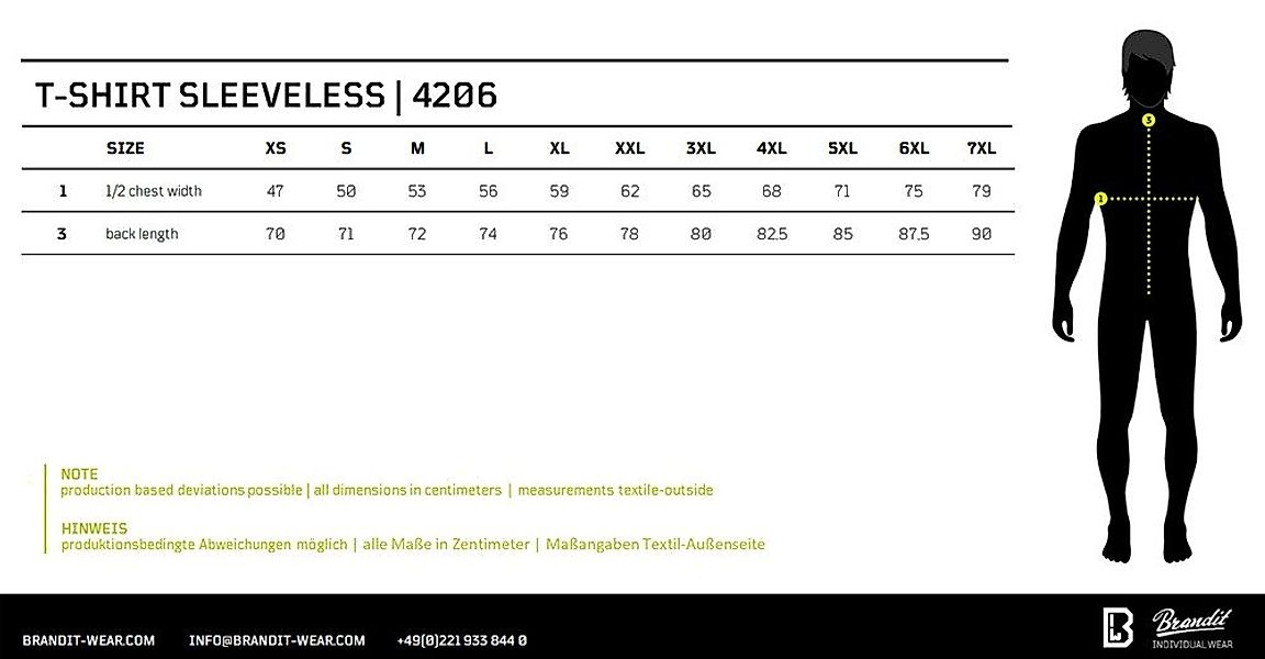 Brandit T-Shirt T-Shirt sleeveless günstig online kaufen