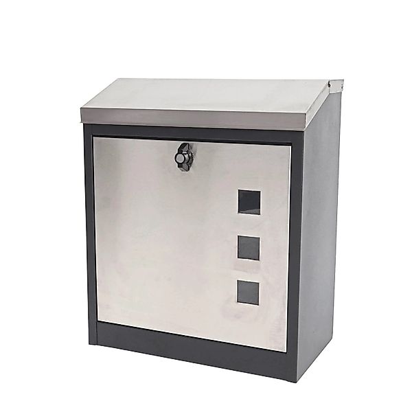 PROREGAL XXL Briefkasten HxBxT 52x44x25cm Abschließbar Pulverbeschichtet Sc günstig online kaufen
