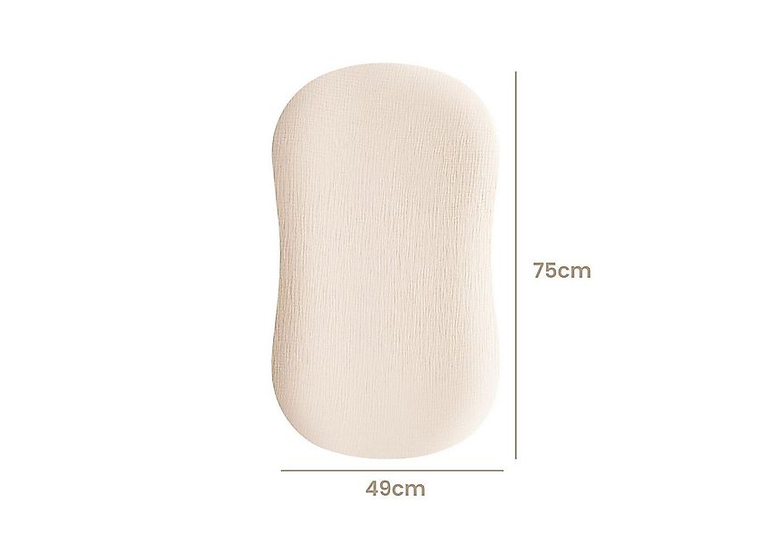 Refttenw Babybett Bequem und Atmungsaktiv,Waschbar Baby Bionischer Bett-Lie günstig online kaufen