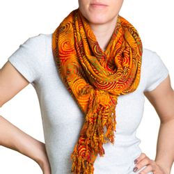 PANASIAM XXL-Schal Schal Wachsbatik für jede günstig online kaufen