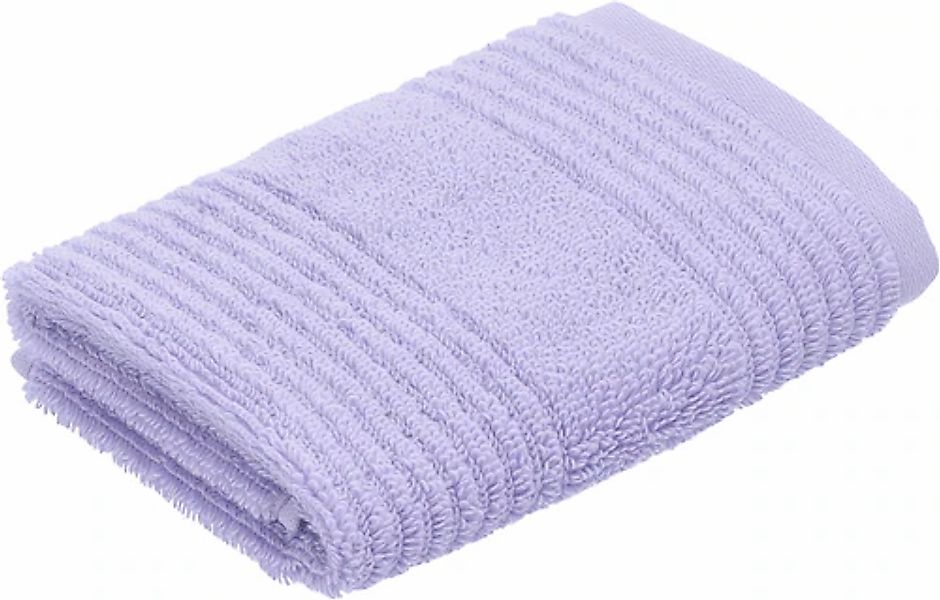 Vossen Waschlappen »Tomorrow«, (3 St.), mit Streifenstruktur günstig online kaufen