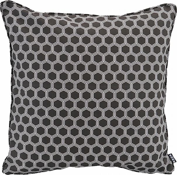 H.O.C.K. Dekokissen "Geomy" mit Hexagon-Musterung, Kissenhülle mit Füllung, günstig online kaufen