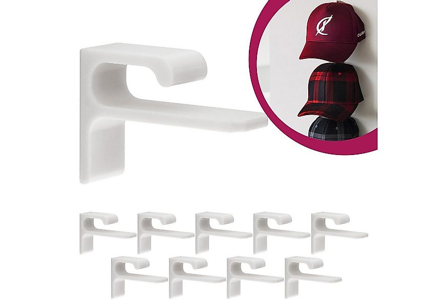 Mobilefox Hängeaufbewahrung Cap Wandhalterung BaseCap Halterung Mützen Set günstig online kaufen