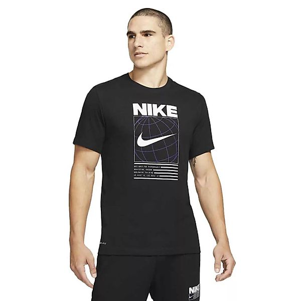 Nike Dri Fit Kurzarm T-shirt XL Black günstig online kaufen