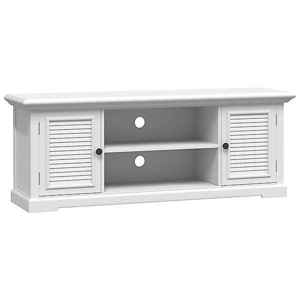 vidaXL TV-Schrank Weiß 110x30x41 cm Holzwerkstoff 4009903 günstig online kaufen