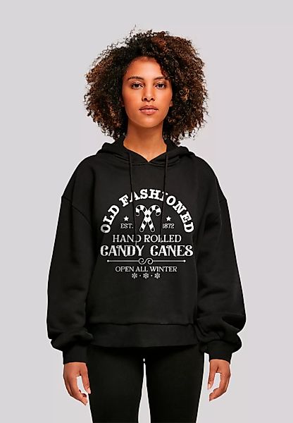 F4NT4STIC Kapuzenpullover "Cany Canes Retro Weihnachten Sign", Premium Qual günstig online kaufen