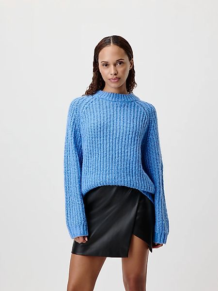 LeGer Strickpullover "Leslie, LeGer by Lena Gercke", Loose fit mit Rundhals günstig online kaufen