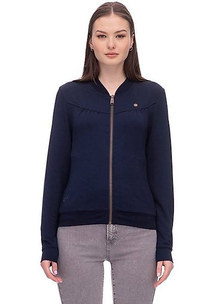 Ragwear Sweatjacke KENIA CORE mit Logo und gerafften Details günstig online kaufen