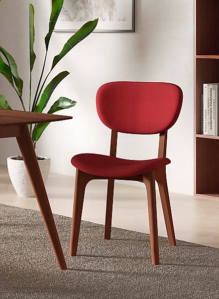 INOSIGN Stuhl "COZY Made in Italy" (Set) 2 Stk.Gestell in Buche, Kirsch- od günstig online kaufen