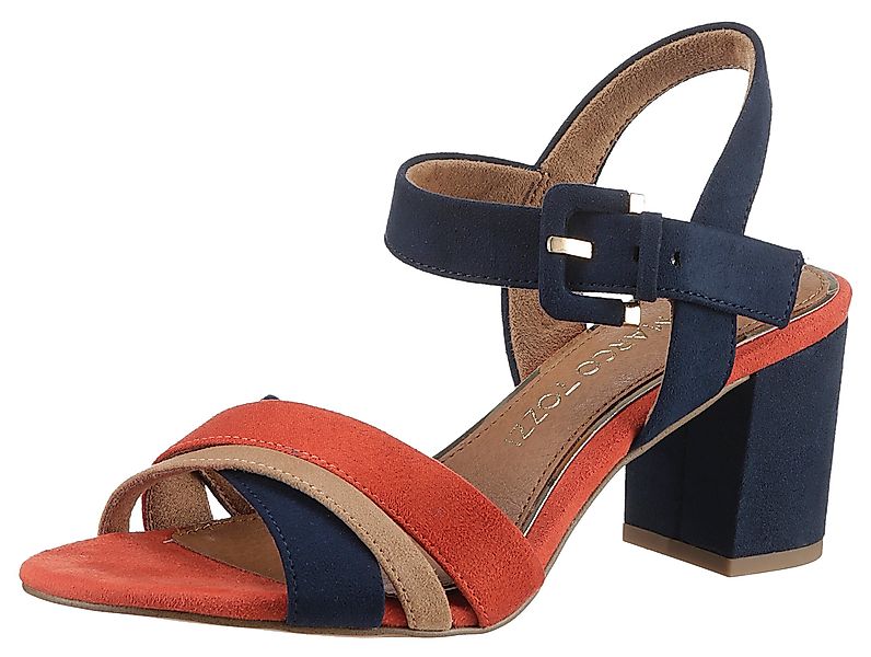 MARCO TOZZI Sandalette, Blockabsatz, Sommerschuh, Sandale günstig online kaufen