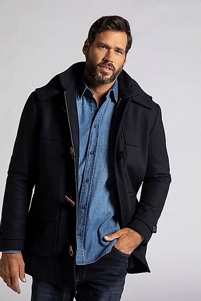 JP1880 Funktionsjacke Dufflecoat wasserabweisend Knebel Knöpfe bis 8 XL günstig online kaufen