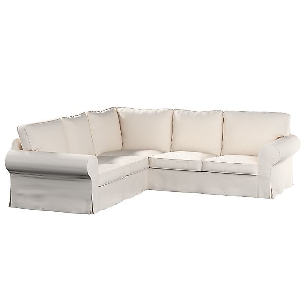 Bezug für Ektorp Ecksofa, naturweiß, Sofahusse für Ektorp Ecksofa, Etna (70 günstig online kaufen