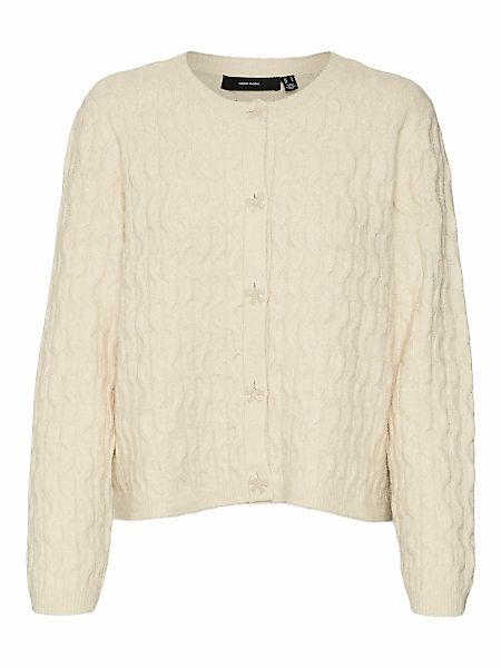 Vero Moda Strickjacke VMELYA LS O-NECK günstig online kaufen