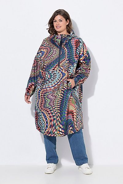 Laurasøn Funktionsjacke Funktions-Regencape Unisex Print Kapuze günstig online kaufen