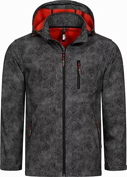 LPO Softshelljacke "SHELBY PEAK III MEN", mit abnehmbarer Kapuze günstig online kaufen