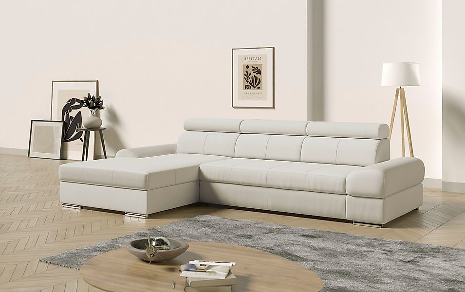 sit&more Ecksofa Broadway L-Form, inklusive Kopfteilverstellung, günstig online kaufen
