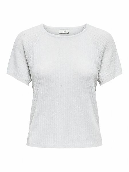JDY Kurzarmpullover "JDYBODILLA S/S GLITTER PULLOVER KNT NOOS" mit Glitzer- günstig online kaufen