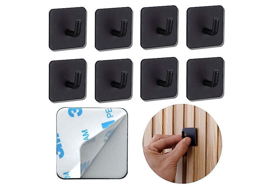 DEKAZIA Klebehaken ohne Bohren, selbstklebende Badhaken, Handtuchhaken, Bad günstig online kaufen