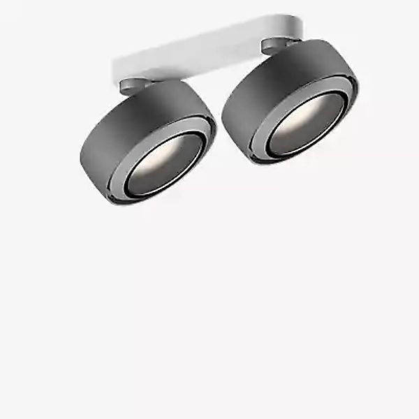 Occhio Più R Alto Doppio Volt S100 Strahler LED 2-flammig, Kopf chrom matt/ günstig online kaufen