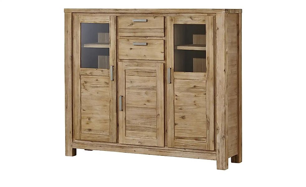 Woodford Highboard  Borneo ¦ holzfarben ¦ Maße (cm): B: 160 H: 140 T: 45.0 günstig online kaufen