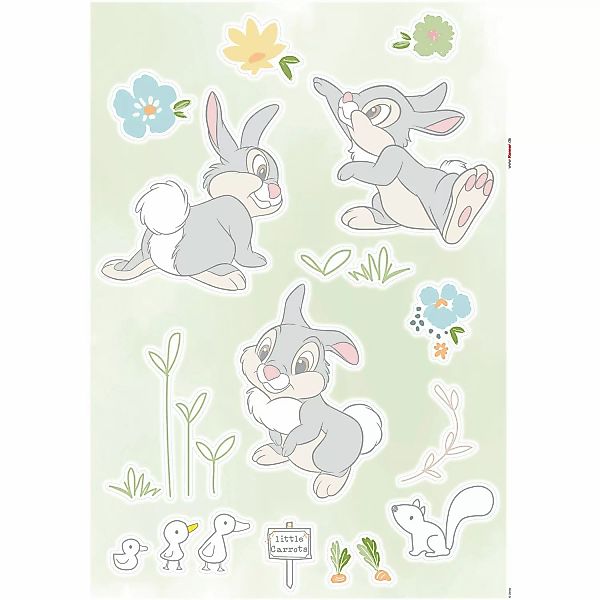 Komar Wandtattoo "Thumper in the Garden - Größe 50 x 70 cm", (13 St.), selb günstig online kaufen