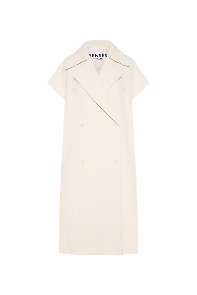 SENSES.THE LABEL Longweste mit Schlitze an den Seiten günstig online kaufen