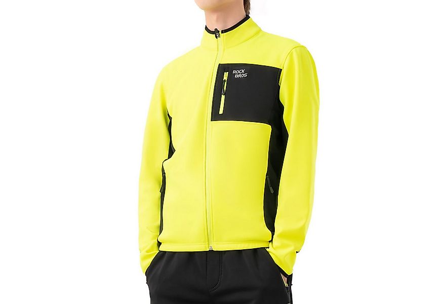 ROCKBROS Fahrradjacke Winter Fahrradjacke Herren Winddicht Warm Wanderjacke günstig online kaufen