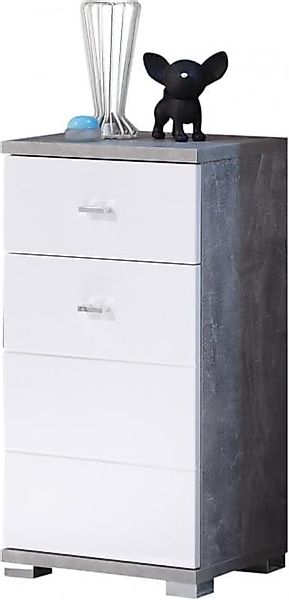 BASIC by Balculina Hochschrank "Pool, Badezimmerschrank BxHxT 38x190x30" 1 günstig online kaufen