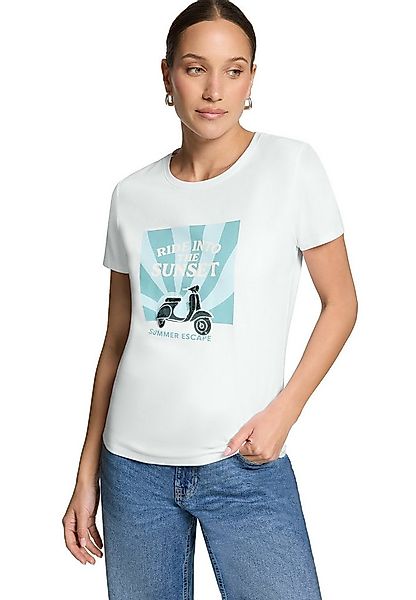 Zero Kurzarmshirt Damen mit Aufdruck (1-tlg) Glitzer. günstig online kaufen