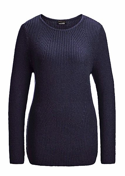 GOLDNER Strickpullover "Kurzgröße Figurschmeichelnder Baumwoll-Pullover" günstig online kaufen