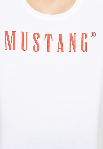 MUSTANG Kurzarmshirt "Damen T-Shirt" günstig online kaufen