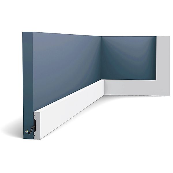 ORAC DECOR SX162 AXXENT SQUARE Sockelleiste Wandleiste Zierleiste 2 m 200 c günstig online kaufen
