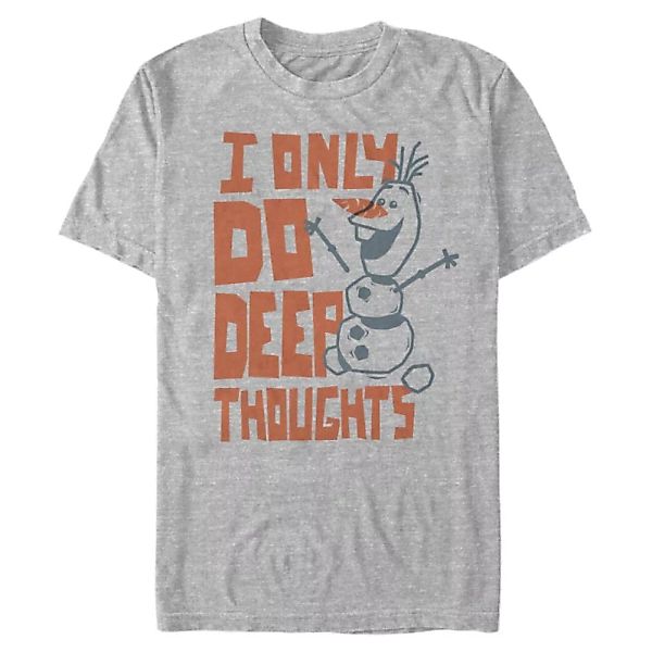 Disney - Eiskönigin - Olaf Deep Thoughts - Männer T-Shirt günstig online kaufen