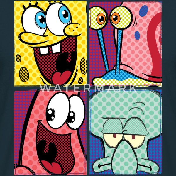 Spreadshirt T-Shirt SpongeBob Schwammkopf Patrick Gary günstig online kaufen