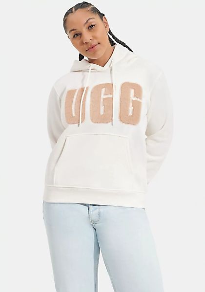 UGG Kapuzensweatshirt W REY UGGFLUFF LOGO HOODIE günstig online kaufen