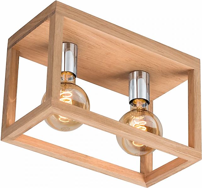 SPOT Light Deckenleuchte »KAGO«, 2 flammig, Leuchtmittel E27   ohne Leuchtm günstig online kaufen