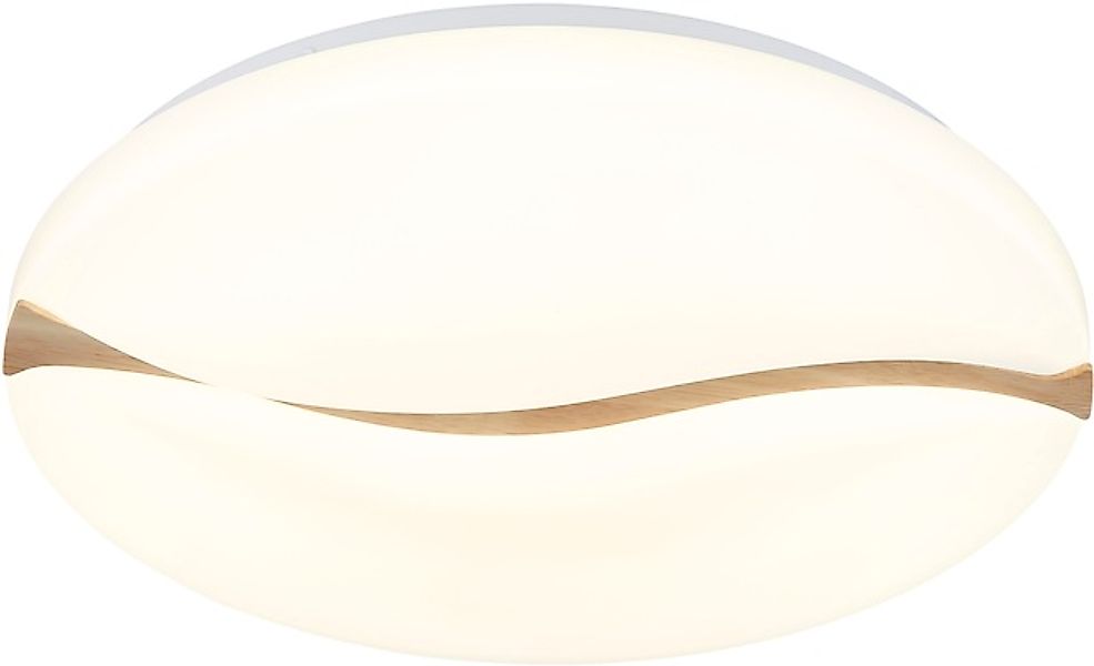 GLOBO LIGHTING Deckenleuchte »LETICIA« LED-Modul 1 Stk. warmweiß - kaltweiß günstig online kaufen