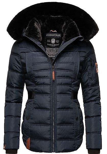 Navahoo Winterjacke "Melikaa", mit Kapuze, edler Kurzmantel mit abnehmbarem günstig online kaufen