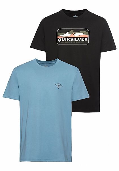 Quiksilver T-Shirt Packung, 2er-Pack, 2 Stk. günstig online kaufen