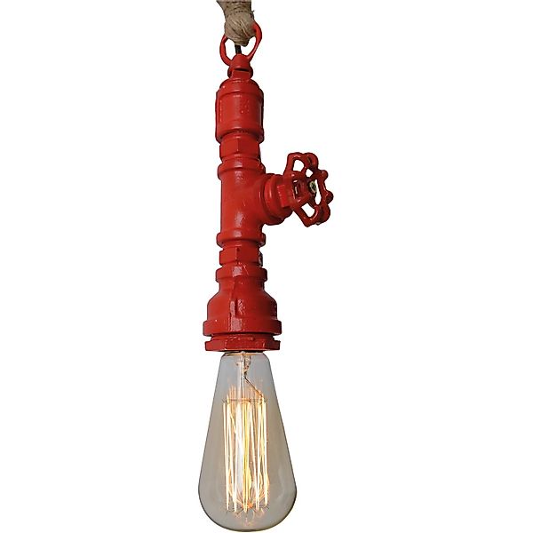 Näve Pendelleuchte mit Hanfseil Regia Schwarz günstig online kaufen