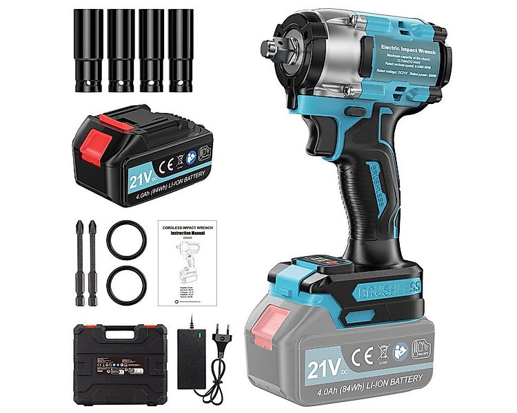 AeroAxis Akku-Schlagschrauber 21V Bürstenloser, Hohes Drehmoment Schlagschr günstig online kaufen