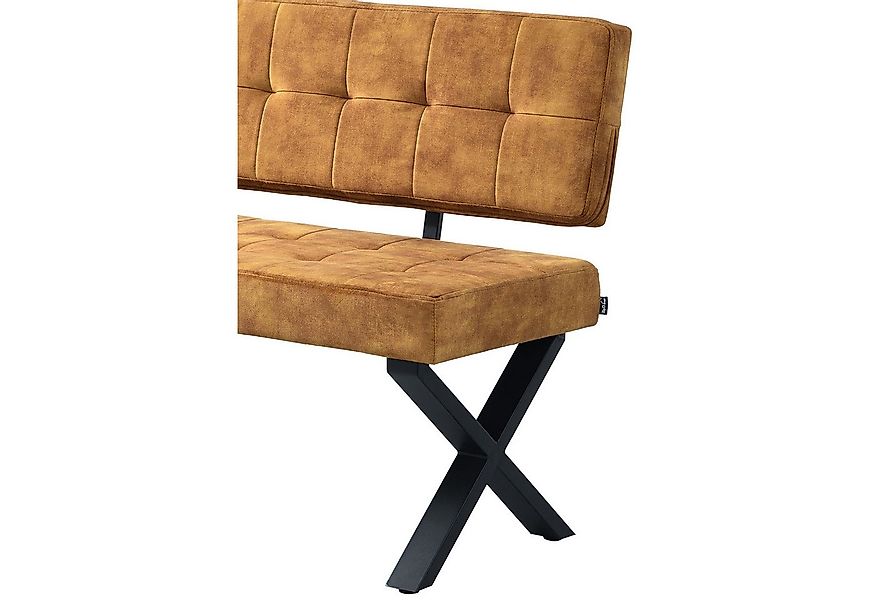 B&D home Eckbank EKA (2-St), beidseitig montierbar, gepolstert, mit Rückenl günstig online kaufen