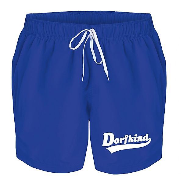 deinshirt Badehose Schwimmshorts Dorfkind Integrierter Netz-Slip, günstig online kaufen