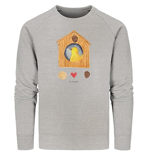 Mr. & Mrs. Panda Longpullover Vogelhaus Home Größe XXL - Heather Grey - Ges günstig online kaufen
