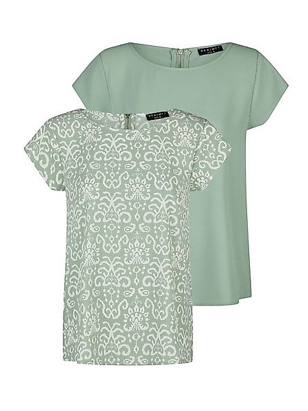 DENIMFY T-Shirt Damen Sommer Top DFAda 2er Pack Regular Fit (Vorteilspack, günstig online kaufen