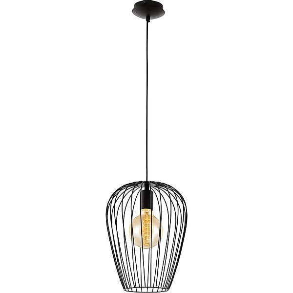 EGLO Hängeleuchte NEWTOWN Pendellampe, Stahl, E27, günstig online kaufen