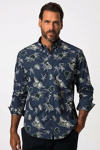 JP1880 Businesshemd Hemd Langarm Buttondown-Kragen floraler Print günstig online kaufen