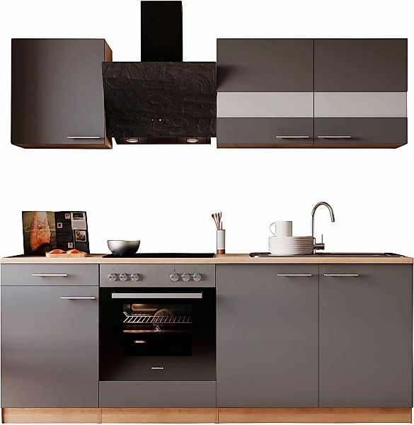 RESPEKTA Küche "Merle", Breite 210 cm, mit Soft-Close günstig online kaufen