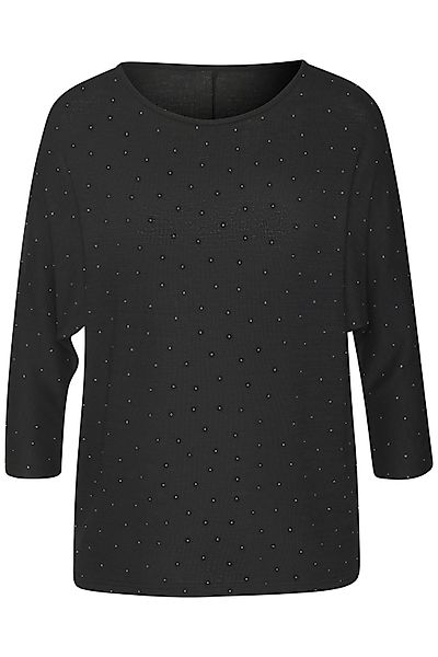 LASCANA Rundhalsshirt "mit funkelnden Strass-Steinen", aus weichem Viskose- günstig online kaufen