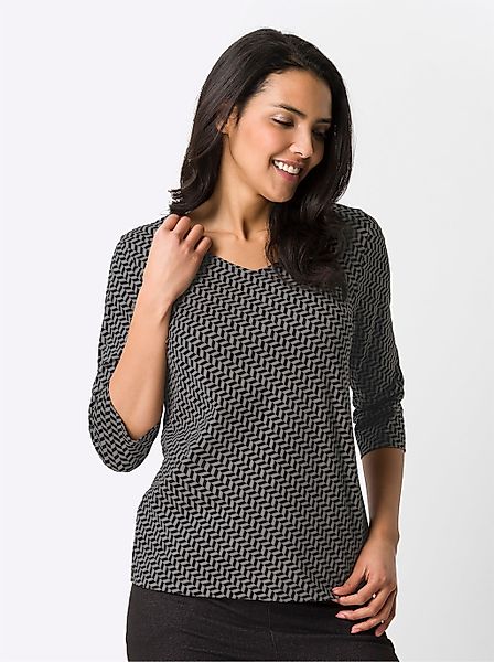3/4-Arm-Shirt "Freizeitshirt", (1 tlg.) günstig online kaufen